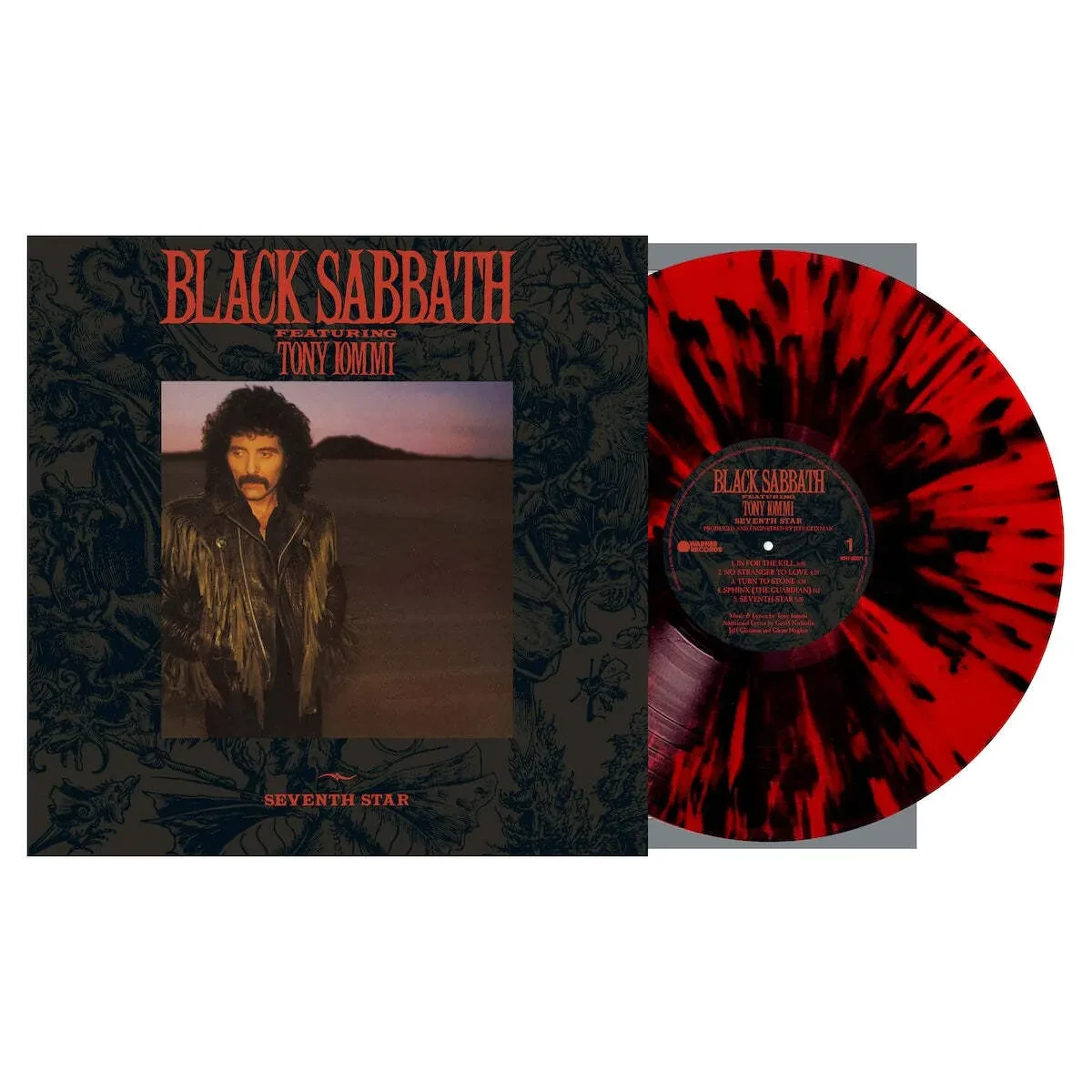 Виниловая пластинка Black Sabbath feat Tony Iommi – Seventh Star 1986