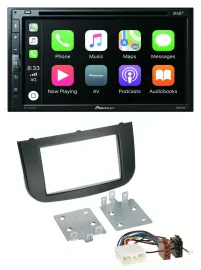 Pioneer DVD 2DIN MP3 DAB Bluetooth USB Autoradio für Mitsubishi Colt 2008-2012