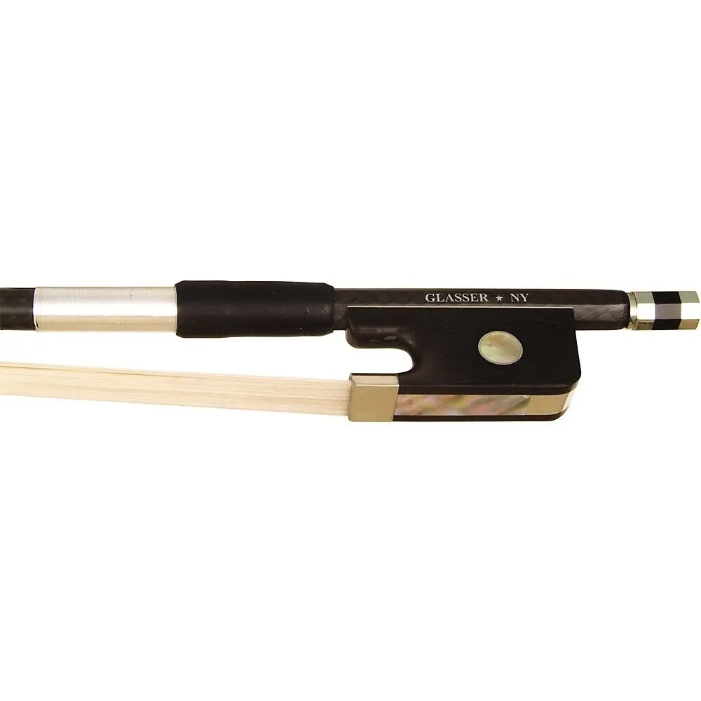 Смычок для альта Glasser Braided Carbon Fibre Cello Bow Round 4/4 Size