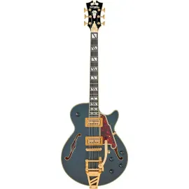 Электрогитара полуакустическая D'Angelico Deluxe Bobby Weir 3 Semi-Hollow Matte Stone