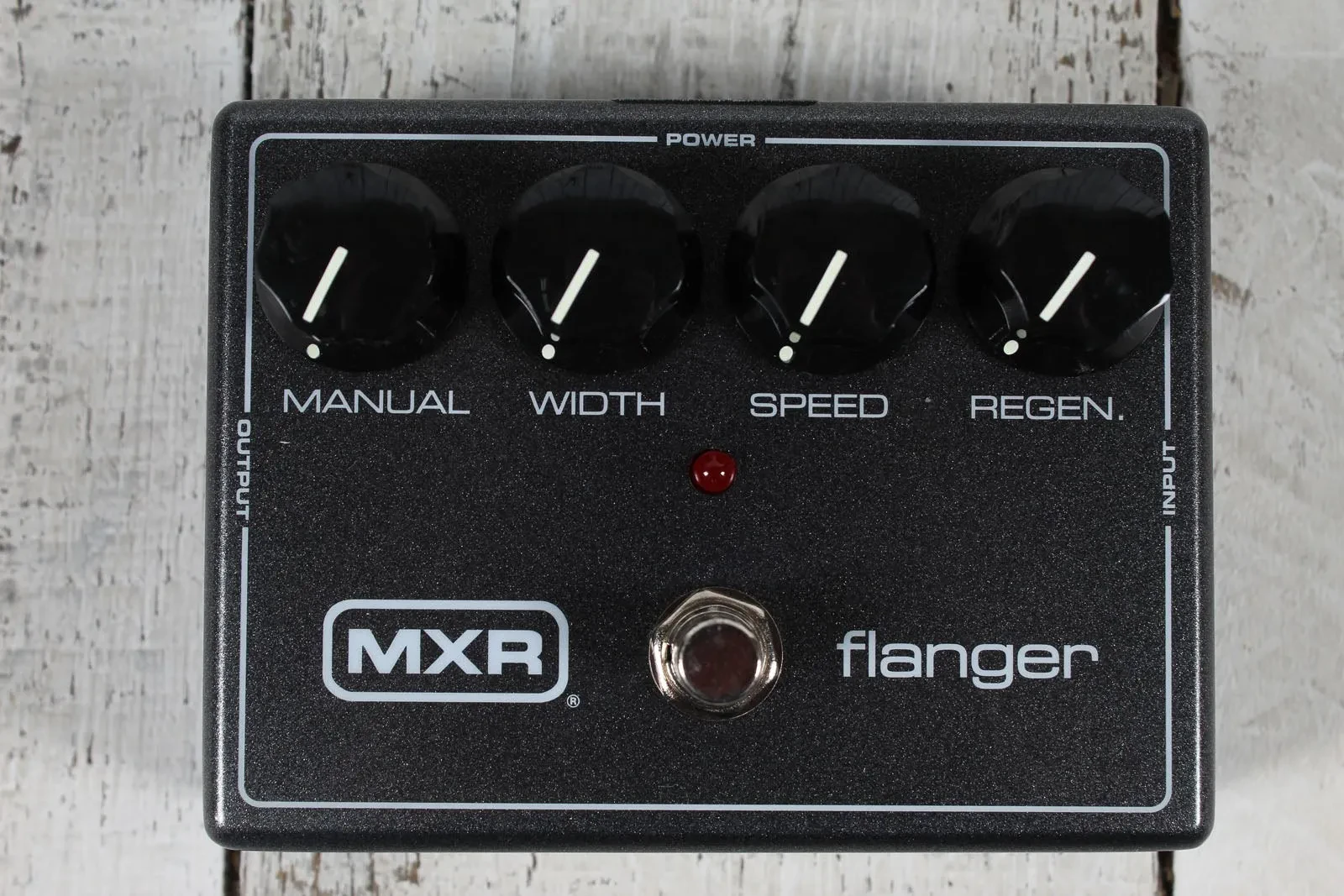 MXR M117R Flanger Pedal Electric Guitar Flanger Effects Pedal with Power Supply