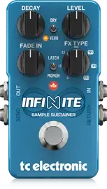 Педаль эффектов для электрогитары TC Electronic Infinite Sample Sustainer Pedal