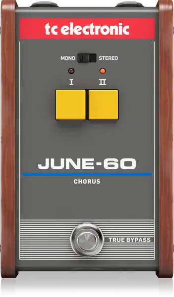 Педаль эффектов для электрогитары TC Electronic June-60 v2 Vintage Analog Chorus Pedal