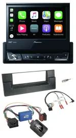 Автомагнитола для BMW 5er E39 1996–2004 Pioneer DVD, Bluetooth, DAB, USB, управление с руля