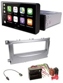 Pioneer Bluetooth MP3 DAB USB Autoradio für Ford S-Max Mondeo 07-14 silber