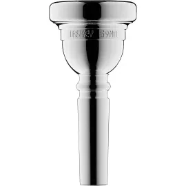 Laskey Classic Series Large Shank Trombone Mouthpiece in Silver 59MD