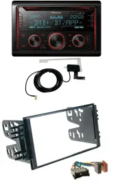 Pioneer 2DIN MP3 DAB USB CD Bluetooth Autoradio für Kia Carnival (2001-2005)