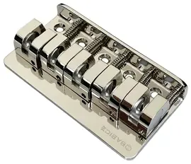 Бридж для бас-гитары Babicz FCH-5 Bass Bridge Z-Series 5-Hole Mount Nickel