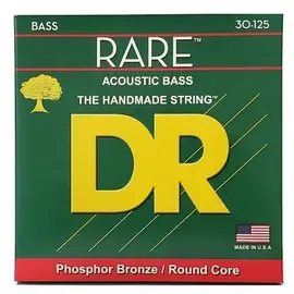 Струны для акустической бас-гитары DR Strings RARE DR RPB6-30, 30 - 125