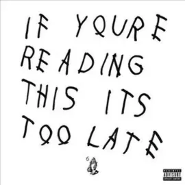 Виниловая пластинка Drake - If You're Reading This It's Too Late NEW Vinyl