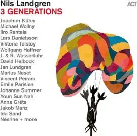 Виниловая пластинка Nils Landgren - 3 Generations [New Vinyl LP] Gatefold LP Jacket, 180 Gram, With