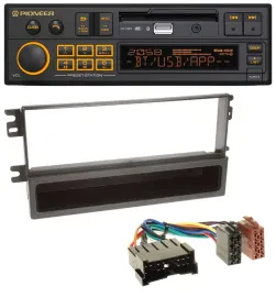 Pioneer DAB MP3 USB Bluetooth Autoradio für Kia Shuma 2, Sephia II, Mentor