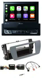 Pioneer DVD Bluetooth DAB USB Lenkrad Autoradio für Seat Ibiza conemaragrau