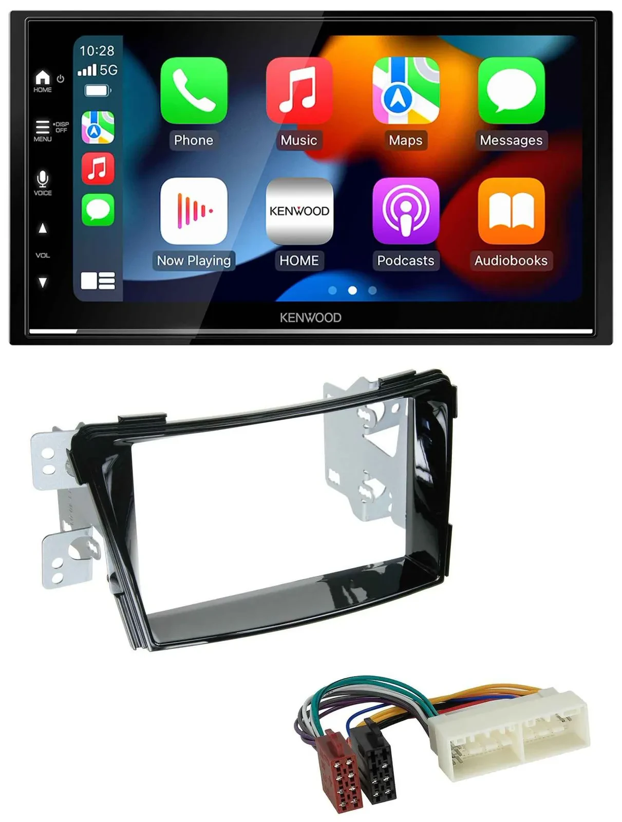 Kenwood DAB USB Bluetooth 2DIN MP3 Autoradio für Hyundai i40 ab 2016 Typ VF Klav