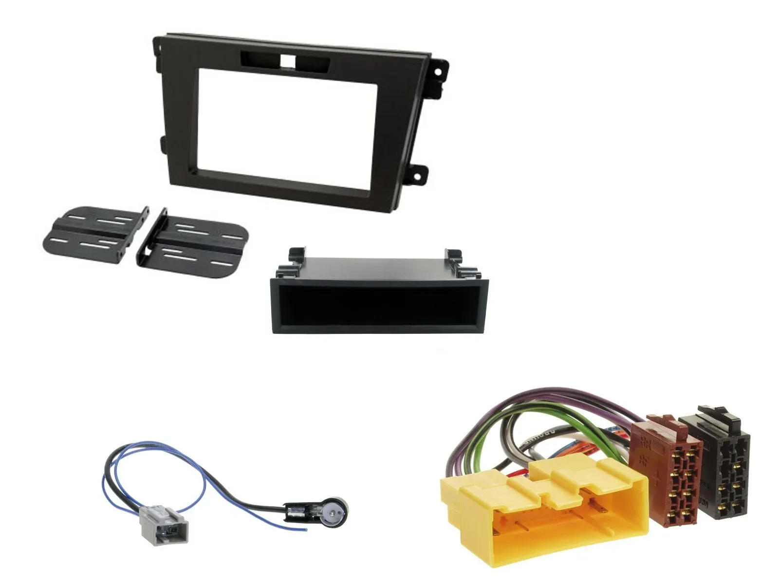 Einbauset Doppel DIN Autoradio für Mazda CX-7 (2008-2010)