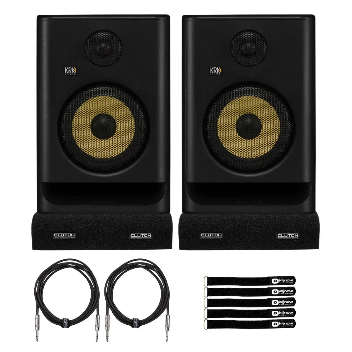 Активный студийный монитор KRK Rokit 7 Generation 5 Black с аксессуарами (пара)