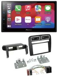 Pioneer DAB USB MP3 Bluetooth 2DIN Autoradio für Fiat Grande Punto 2005-2009 sch