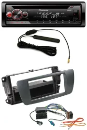 Pioneer CD USB AUX DAB MP3 Autoradio für Seat Ibiza ab 08 azabacheschwarz