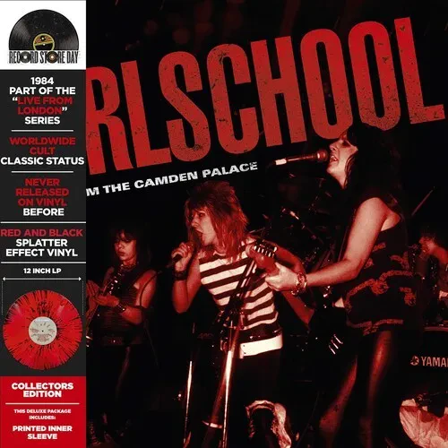 Виниловая пластинка Girlschool - Live From the Camden Palace - Red [New Vinyl LP] Colored Vinyl, Ltd