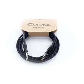 Инструментальный кабель Cordial EI 1.5 PP-TWEED-BL 1,5 m
