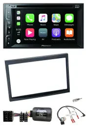 Pioneer Lenkrad USB DVD Bluetooth DAB 2DIN Autoradio für Citroen C3 C2 Berlingo