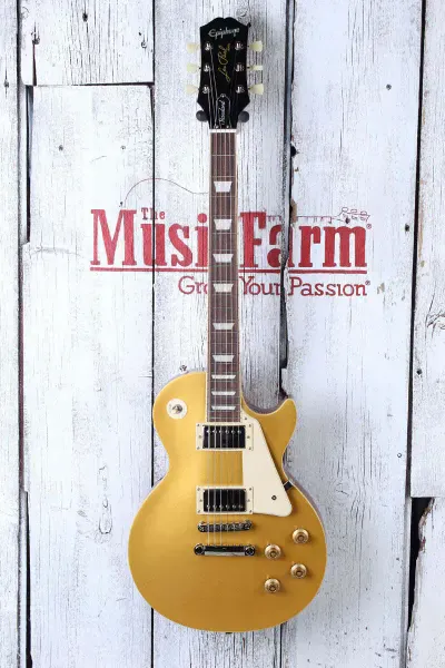 Электрогитара Epiphone Les Paul Standard 50s Metallic Gold