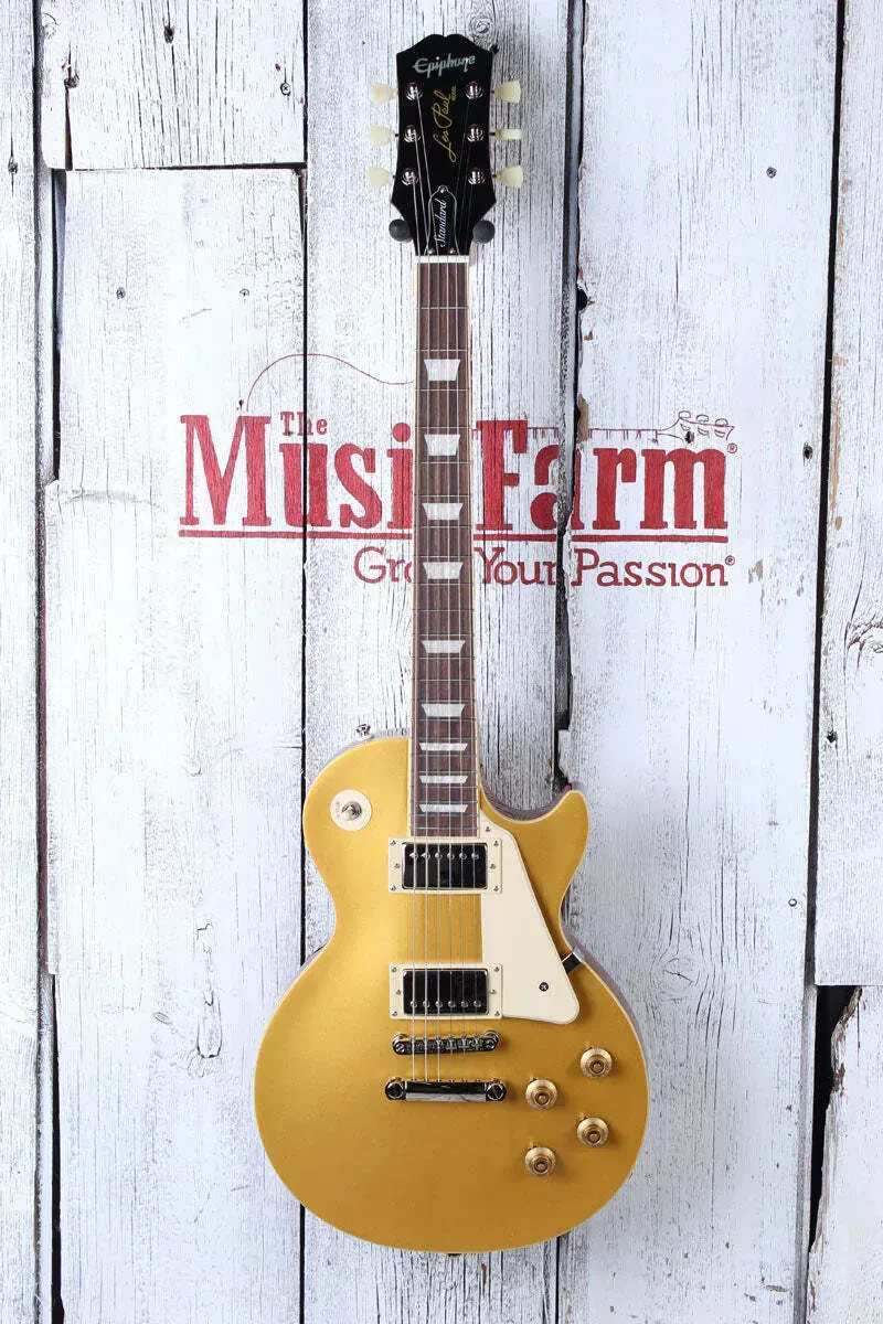 Электрогитара Epiphone Les Paul Standard 50s Metallic Gold