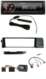 Автомагнитола для BMW 3 Series E46 (1998–2007) Pioneer 1-DIN, DAB, MP3, USB, поддержка кнопок на руле