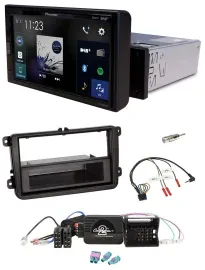 Pioneer DAB Lenkrad Bluetooth USB Autoradio für VW Passat Polo Scirocco Sharan T