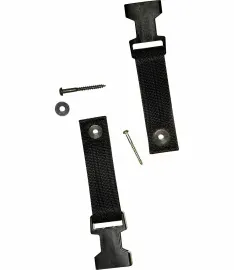 DiMarzio Extra Fasteners Pair for ClipLock Guitar/Bass Straps DD2201, BLACK (2)