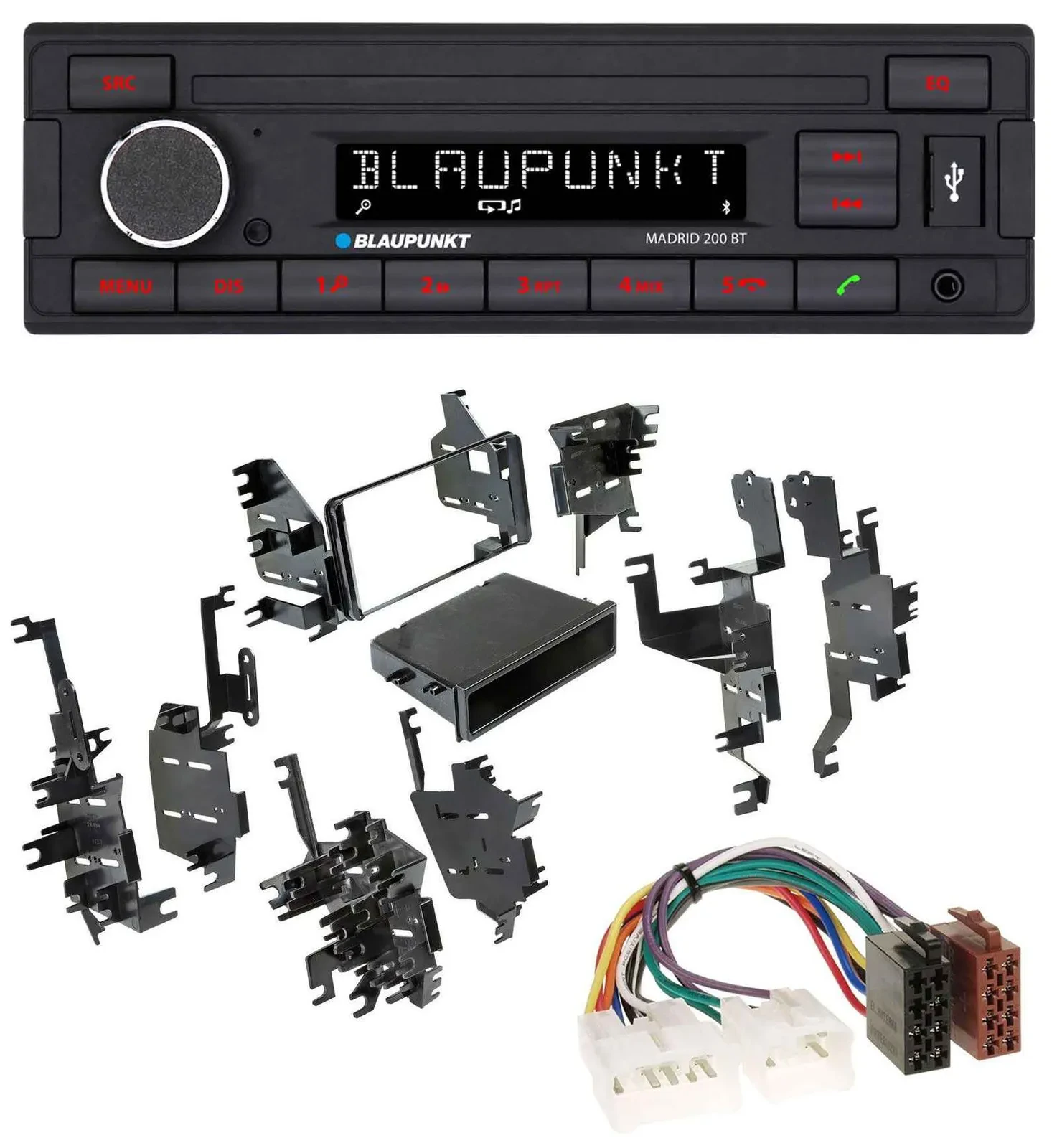 Blaupunkt USB AUX Bluetooth MP3 Autoradio für Toyota Highlander MR2 Sequoia Yari