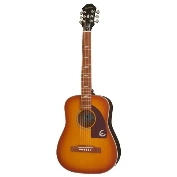 Электроакустическая гитара Epiphone Lil' Tex (Electric/Acoustic) Faded Cherry Sunburst inkl. Bag