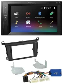 Pioneer DAB MP3 2DIN Bluetooth USB Autoradio für Toyota RAV 4 (ab 2013)