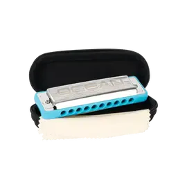 Губная гармошка Cascha HH-2320 Ocean Rock Blues C, синяя