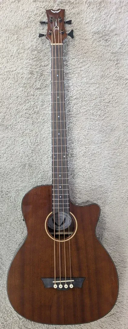 Dean AXS Acoustic-Electric Bass Gloss Natural Model AX EABC MAH GC