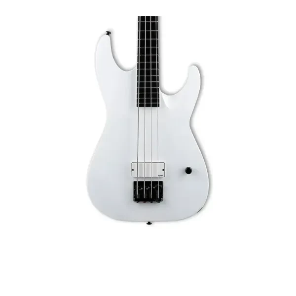 ESP LTD M 4 Arctic Metal Bass Guitar Snow White Satin Bass Guitar B Stock