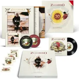 Виниловая пластинка Zucchero - Spirito Divino - Crystal Vinyl 2LP + 2CD + 7-inch + Book [New Vinyl L
