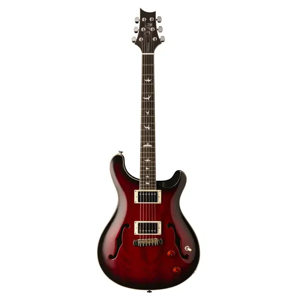 Электрогитара полуакустическая PRS SE Hollowbody Standard Fire Red Burst