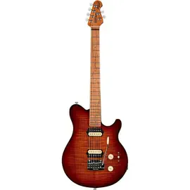 Электрогитара Music Man Axis Super Sport Flame Top Roasted Amber