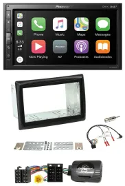Pioneer USB Lenkrad DAB 2DIN Bluetooth Autoradio für Renault Megane II 2005-2008
