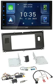 JVC DAB Bluetooth Lenkrad USB 2DIN Autoradio für Land Rover Evoque 11-13 Blindst