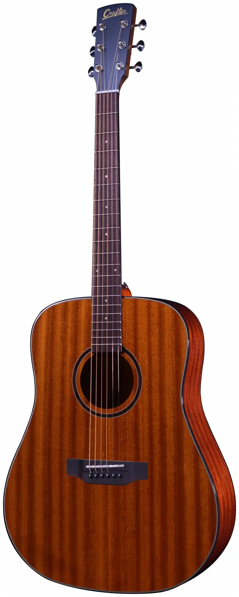 Электроакустическая гитара Crafter LITE D-15e Dreadnought Mahogany Satin Open Pore Natural