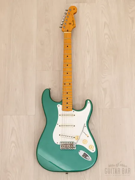 Электрогитара Fender Stratocaster 1957 Vintage Reissue ST57-66US SSS Ocean Turquoise w/gigbag Japan 2006