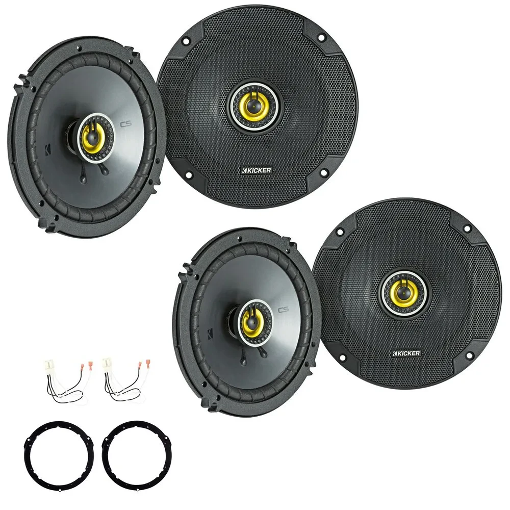 2015-2023 Ford Mustang Kicker Factory Speaker Upgrade Package