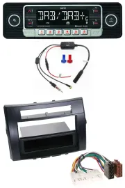 Автомагнитола для Toyota Corolla Verso 2004–2009 Dietz MP3 DAB Bluetooth USB черная