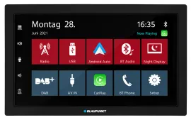 Blaupunkt Oslo 600 DAB Doppel-DIN MP3-Autoradio Touchscreen Bluetooth USB CarPla