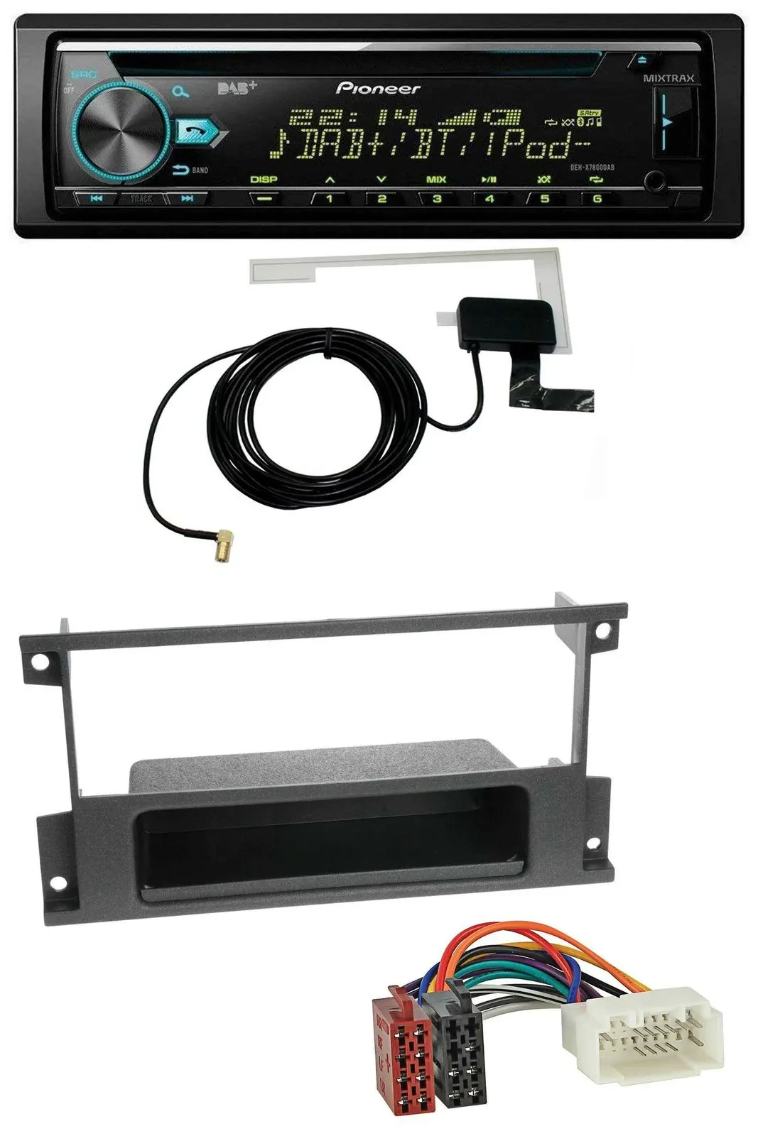 Pioneer MP3 AUX CD USB DAB Autoradio für Suzuki Liana, Ignis (2000-2003)