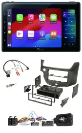 Pioneer Bluetooth DAB Lenkrad USB Autoradio für Honda Jazz ab 2014 dunkelgrau