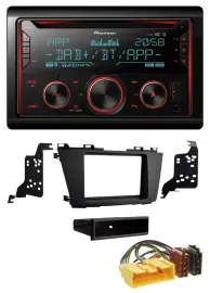 Автомагнитола Pioneer 2-DIN, DAB, Bluetooth, USB, CD, для Mazda 5 (CR, с 2010)
