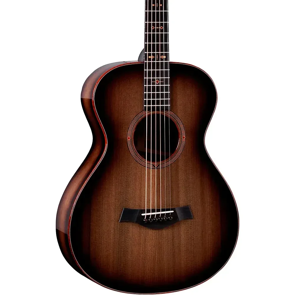 Taylor Custom Cypress-Black Limba 12-Fret Grand Concert A/E Guitar SE Burst